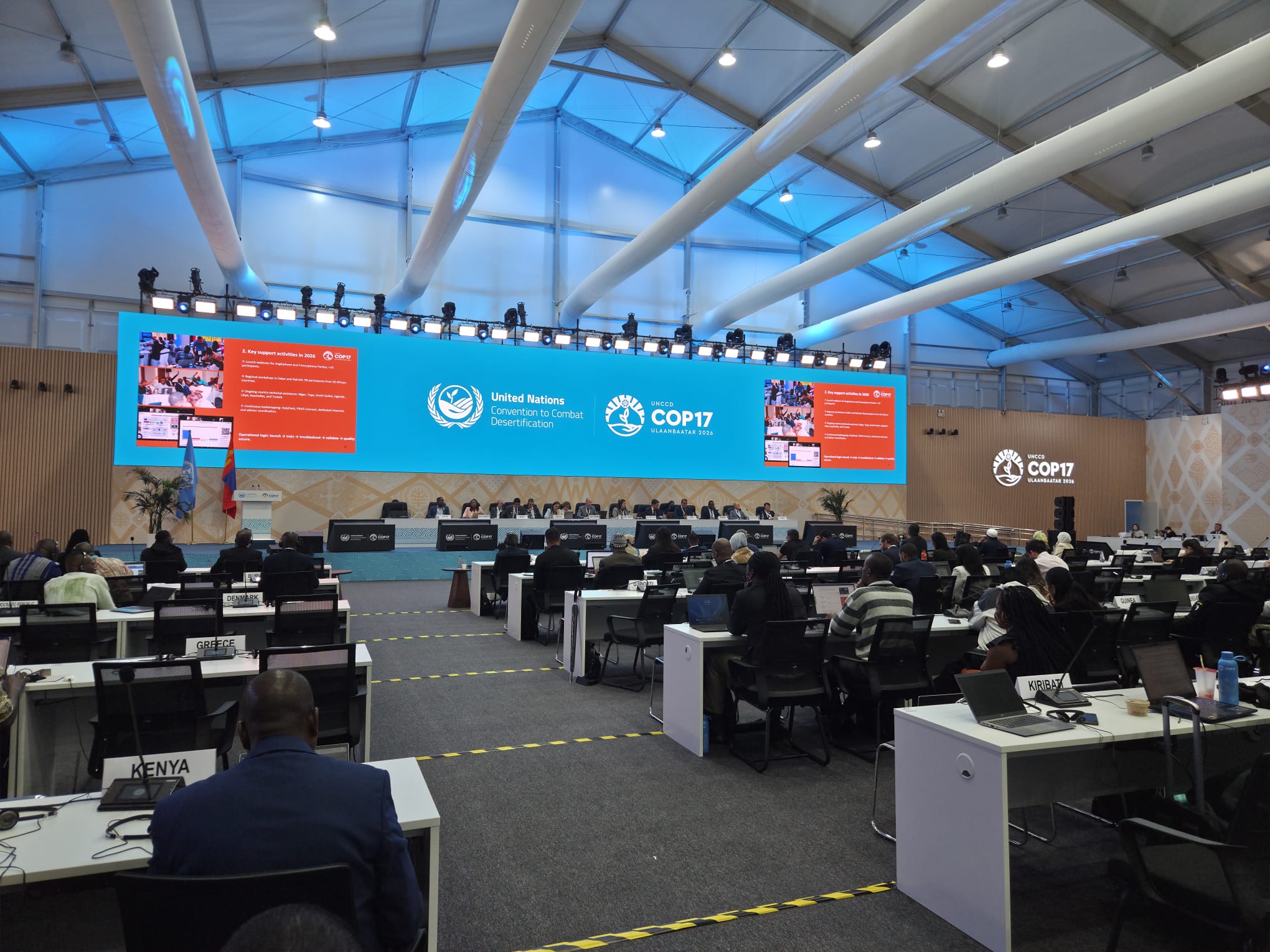 OSS at UNCCD COP 17 in Ulaanbaatar