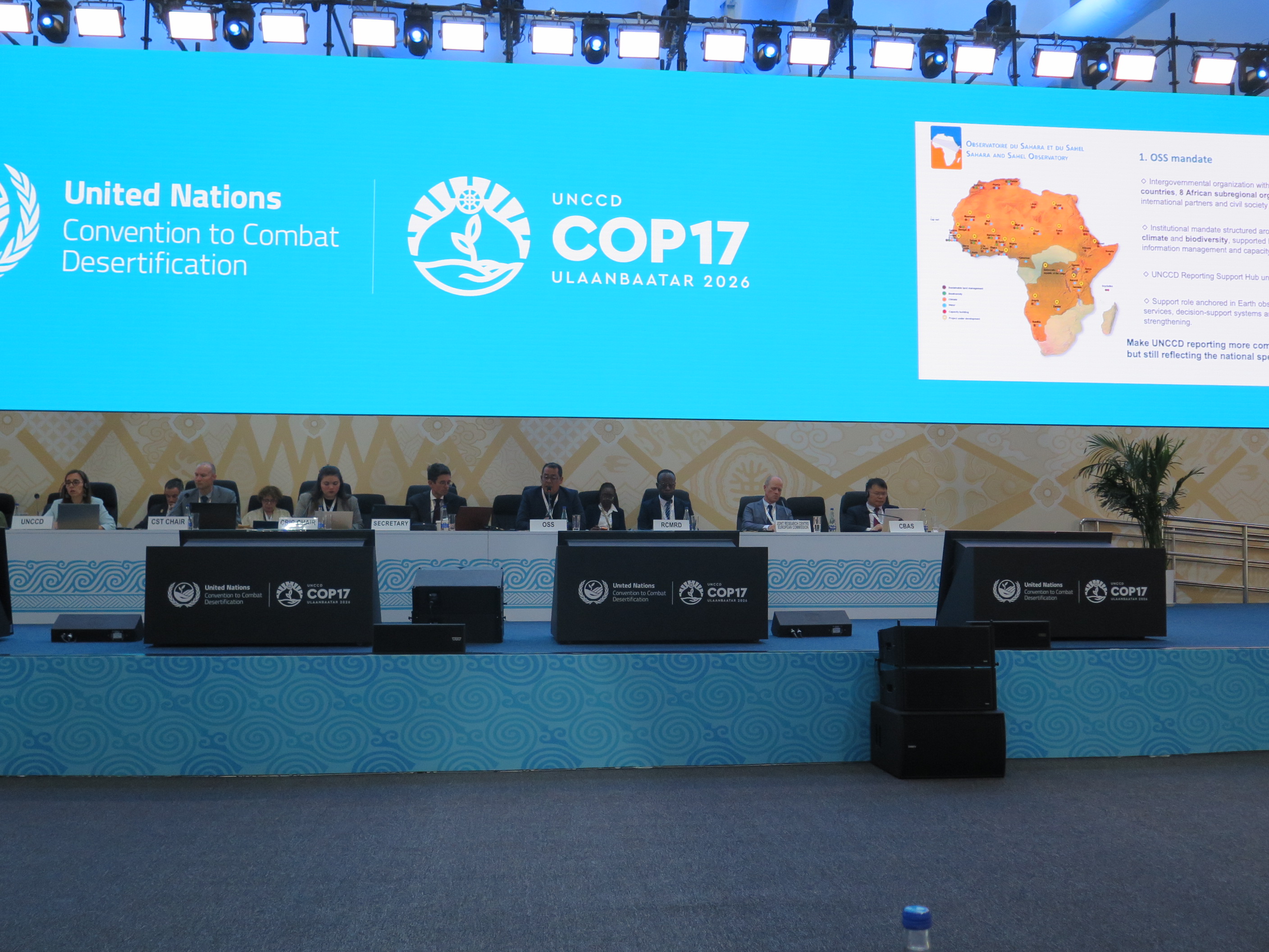 OSS at UNCCD COP 17 in Ulaanbaatar