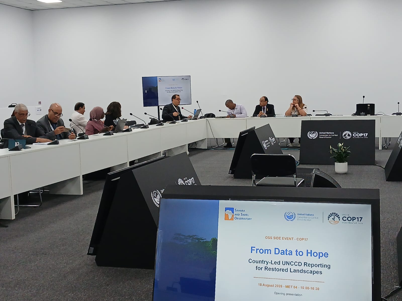 OSS at UNCCD COP 17 in Ulaanbaatar
