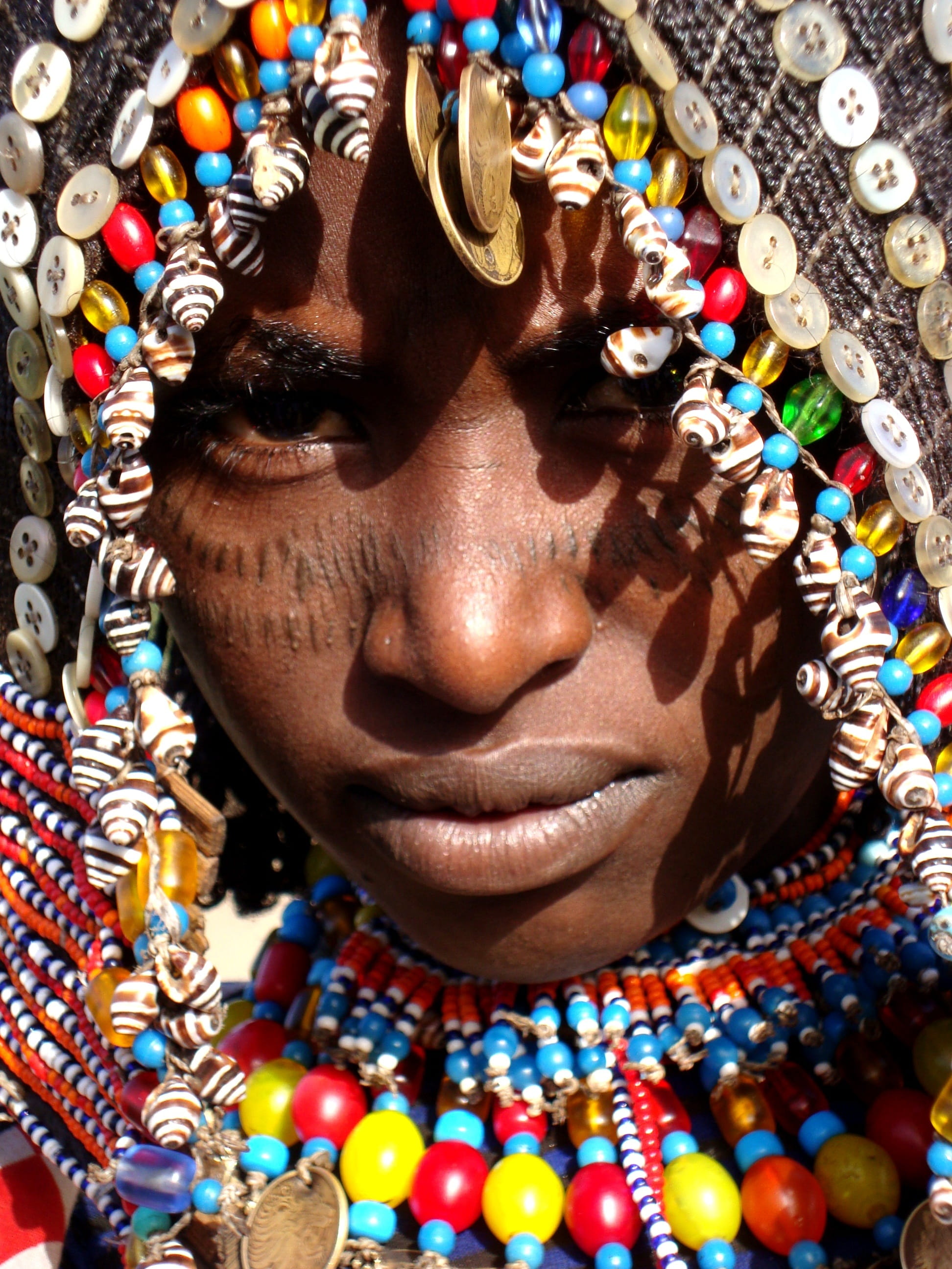 Portrait representing people and cultures of African dryland territories